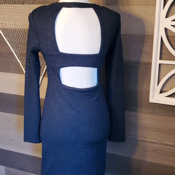 Design Lab Lord & Taylor Green Sparkly Dress - Picture 4 of 4